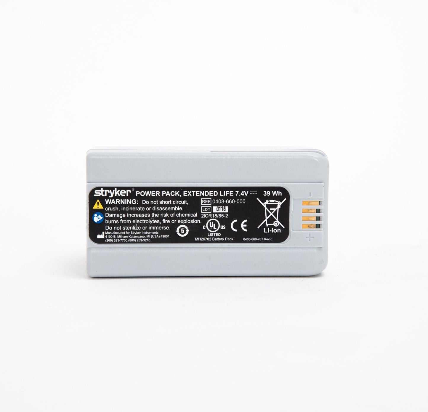 Stryker Flyte Helmet; T4 Station Battery Charger 0408-645-000