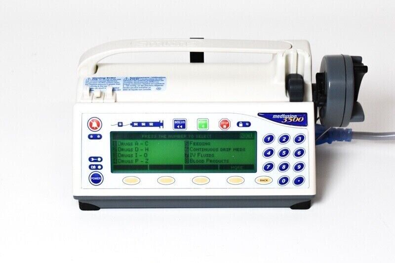Medfusion 3500 Syringe Pump - Refurbished Patient Ready SW Version V5.0.0