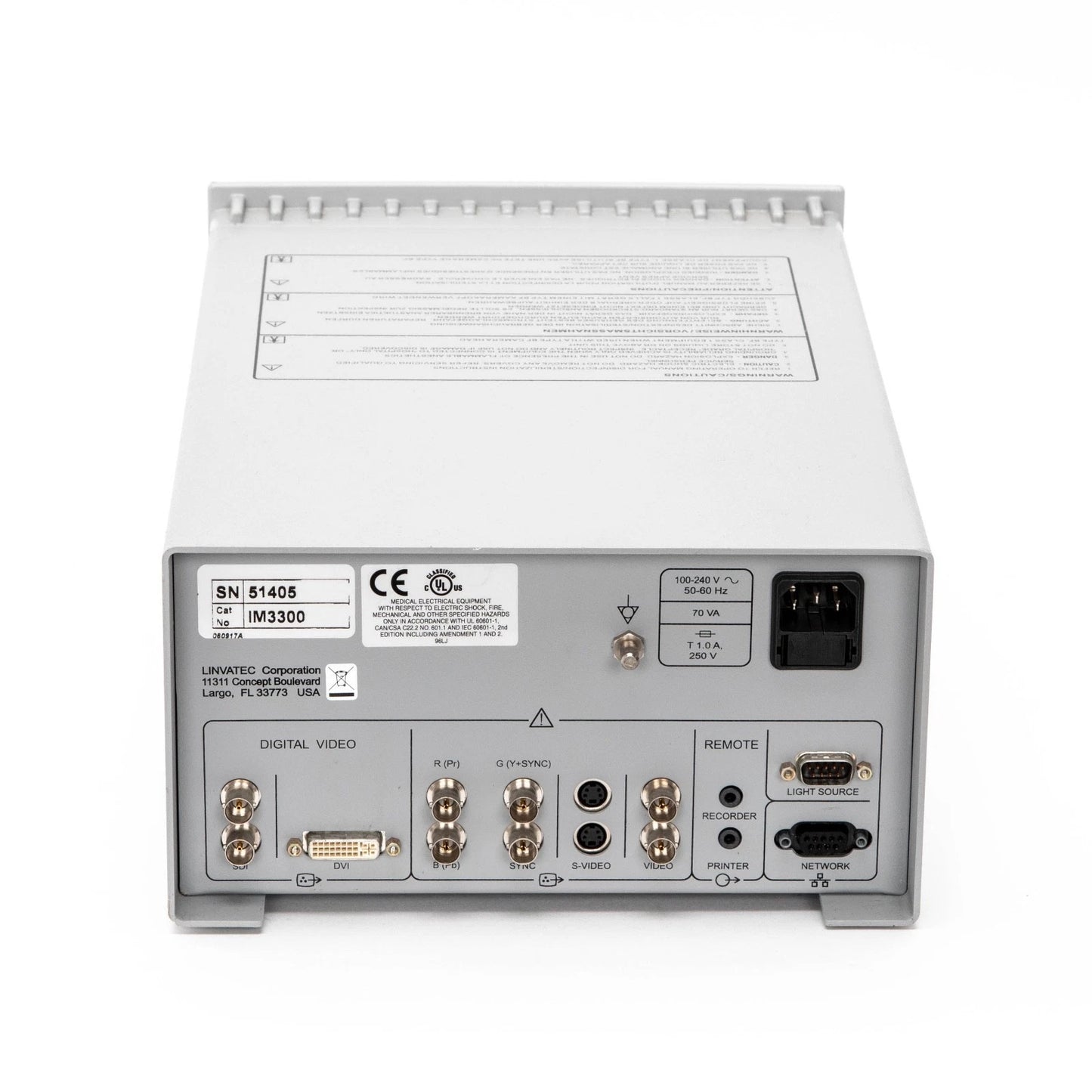 ConMed IM3300 EDTV Camera Control Unit