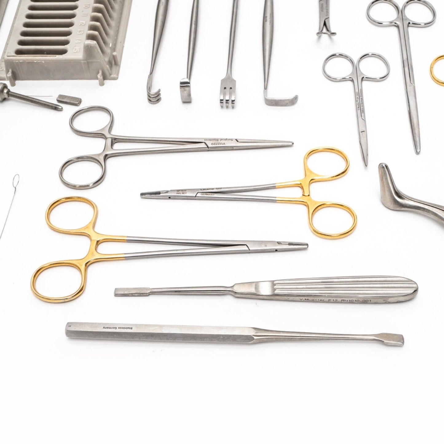V. Mueller Surgical Nasal Surgery Septoplasty Instrument Set SRH-50 RH-1010-001