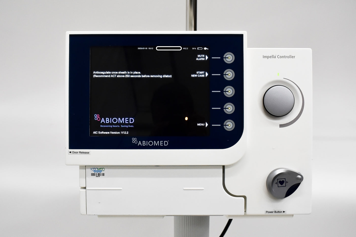 Abiomed Impella Controller Cardiac Pump 0042-000-US SW: V12.2