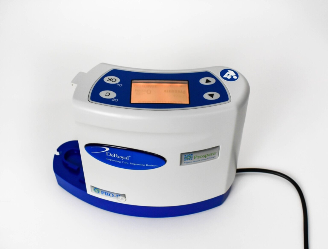 DeRoyal Prospera PRO-II Negative Pressure Wound Therapy Pump and Accessories (NEW) NP-2000