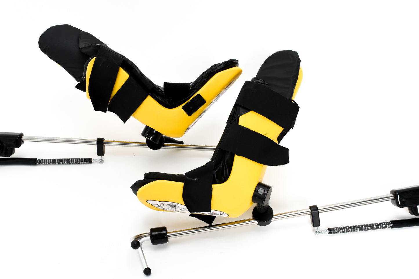 Allen Medical Yellofins Stirrups with Lift-Assist - Set - Lithotomy