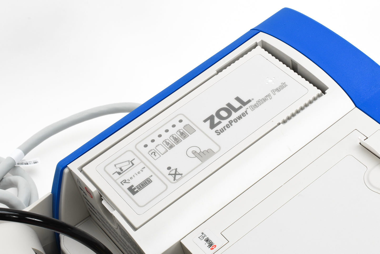 ZOLL R Series Analyze ALS Biphasic 3 Lead SP02 ETCO2 ECG PACE Capnostat 5