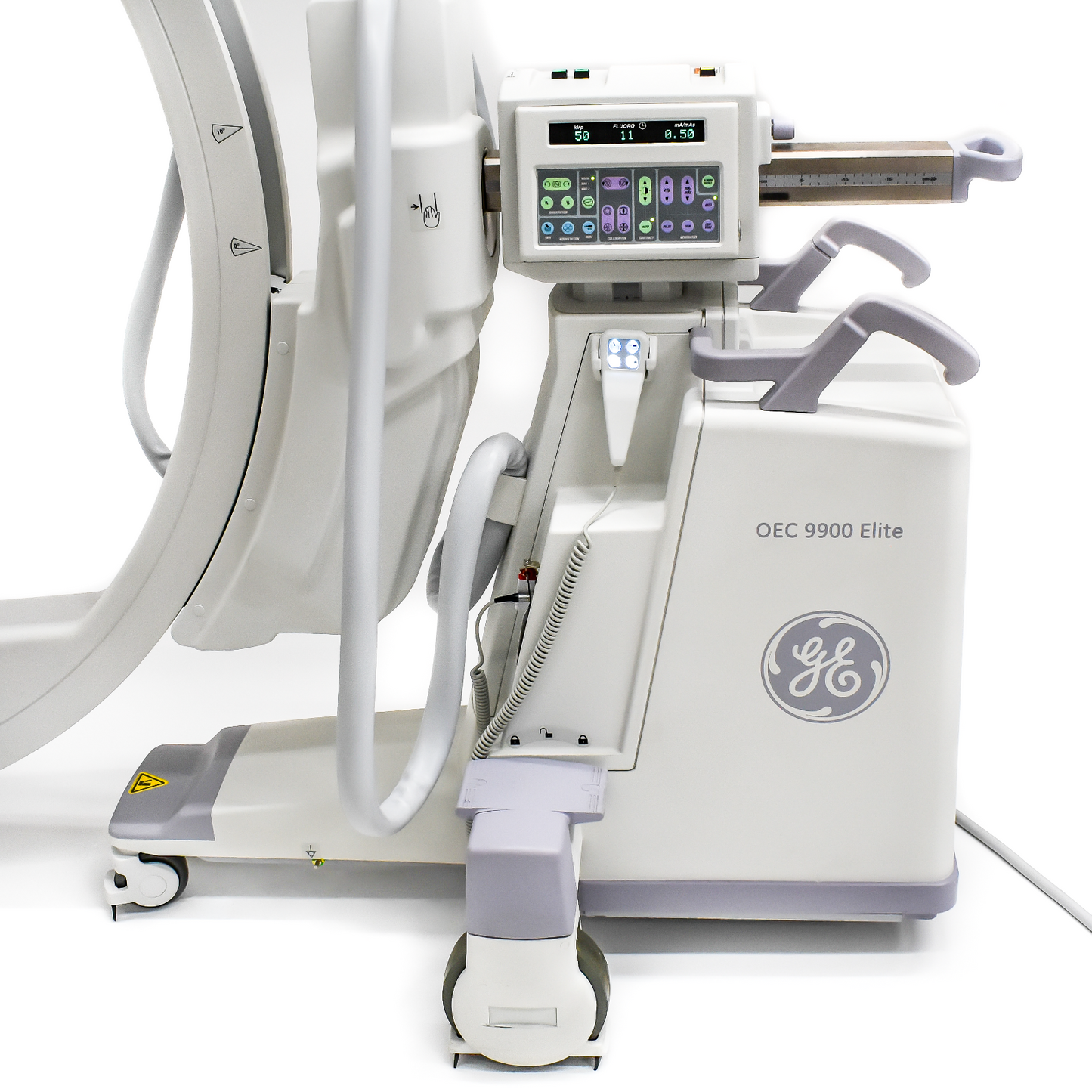 GE OEC 9900 Elite 12" Vascular MTS Super C C-Arm - Imaging Tables Available