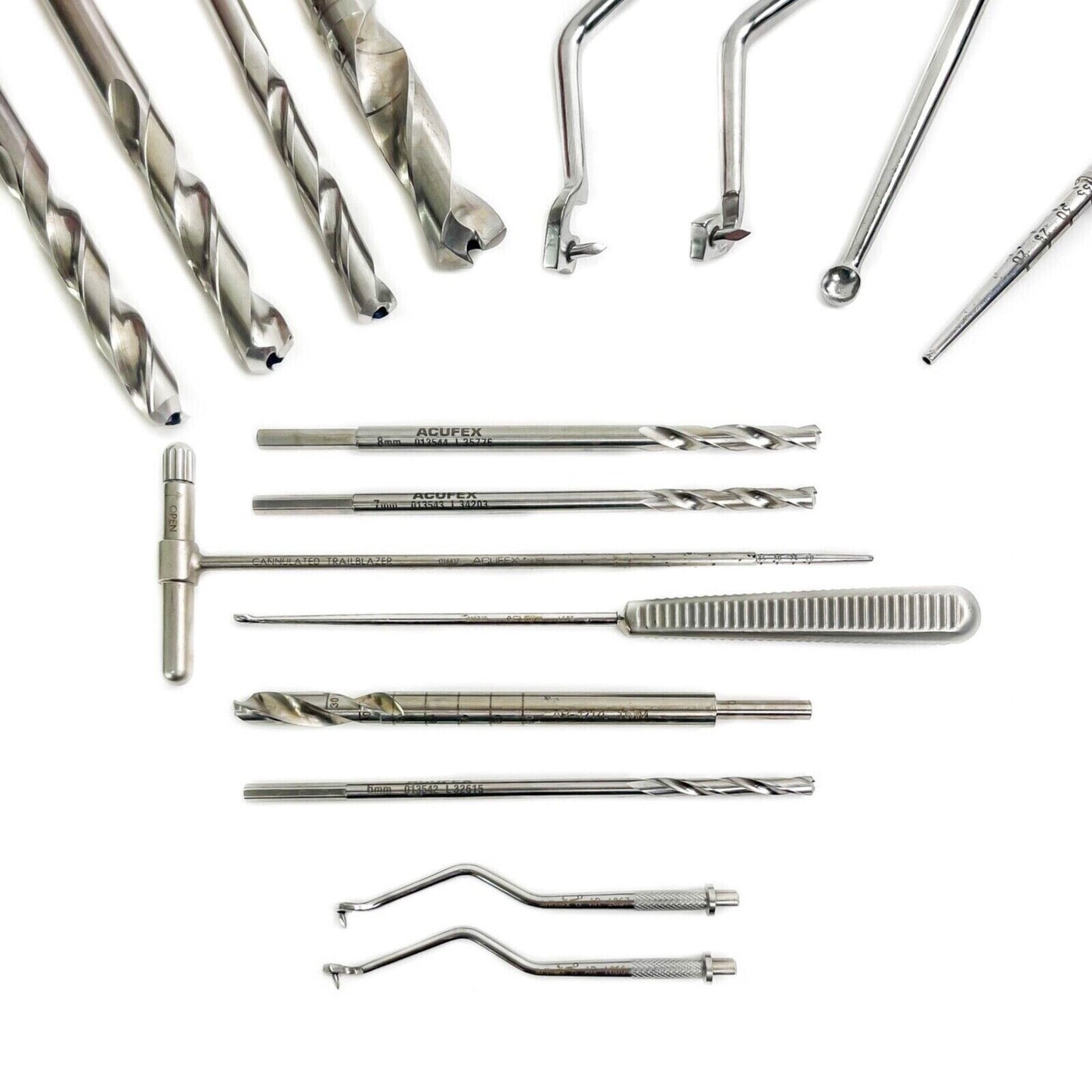 Acufex Mitek Arthrex Linvatec Endo Corp Sythes ACL Drill Guide Set 013542 014417