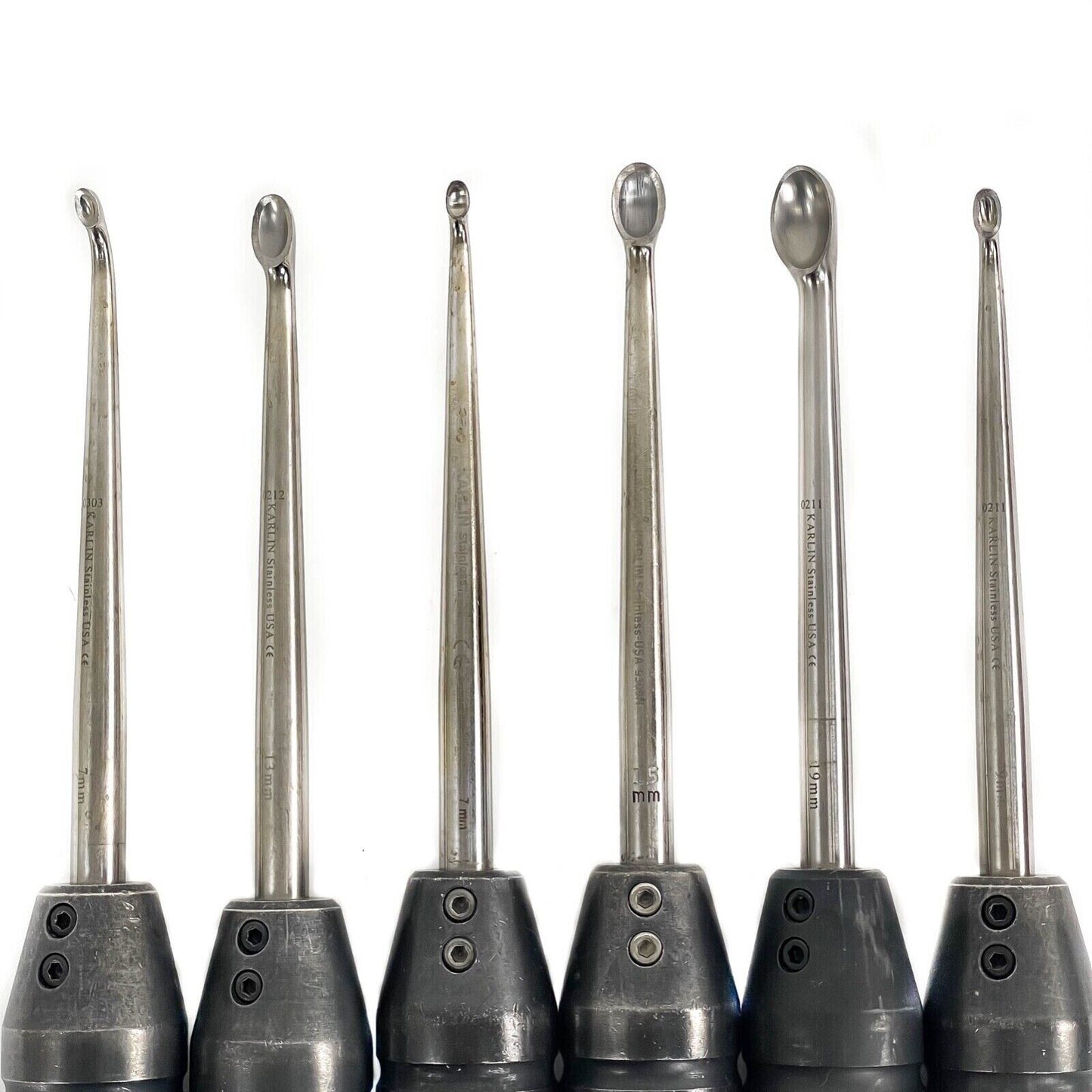 Codman Karlin XL Magnum Cup Curette Set 46-3231 46-3230 46-3229 46-3232