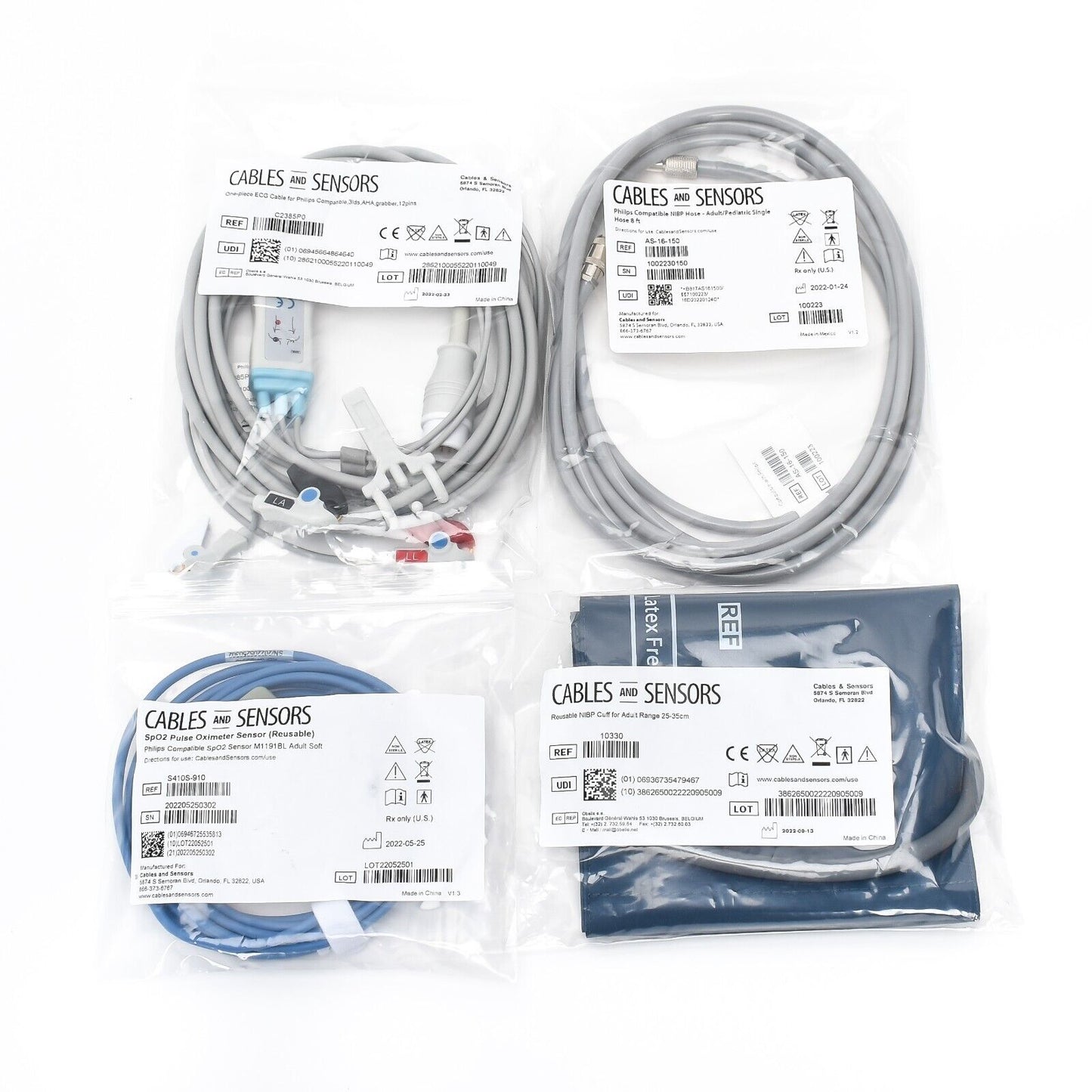Philips IntelliVue MP5 Patient Monitor 865024 ECG, SpO2, NIBP, Temp Accessories