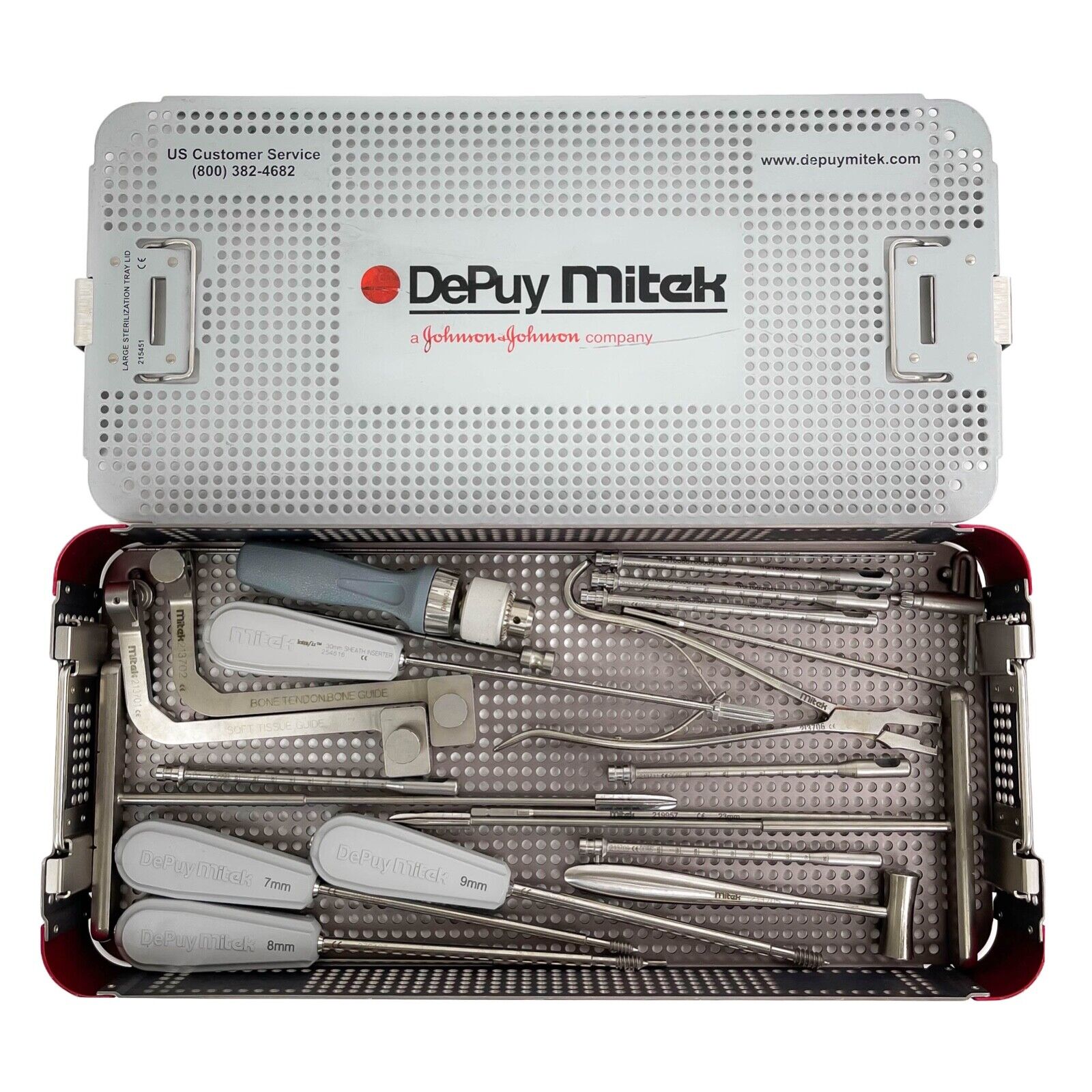 DePuy Mitek Intrafix RigidfixSet, 215451, 213705, 254651, 254650, 2192