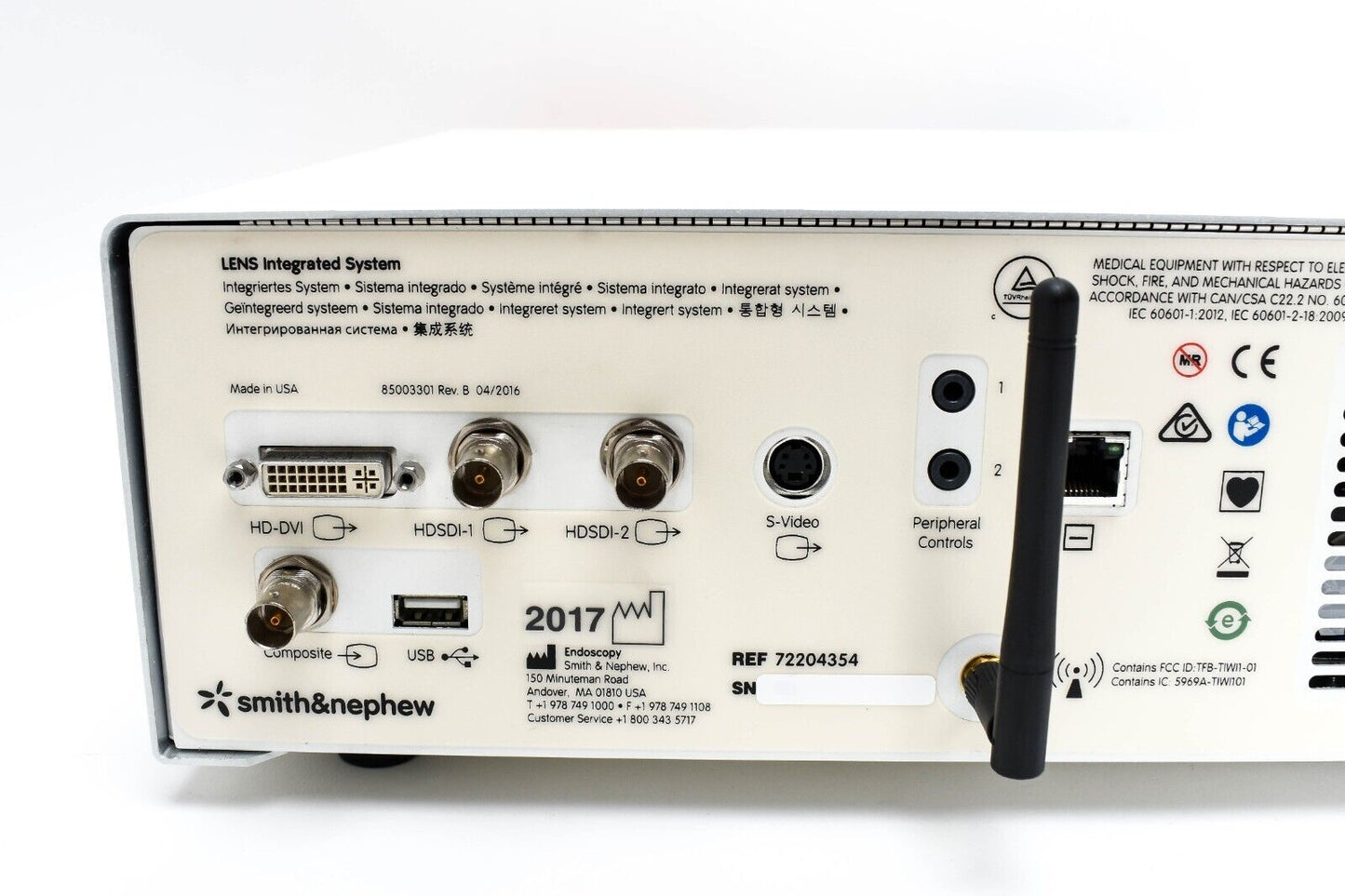 Smith & Nephew LENS Integrated HD Camera System 72204354