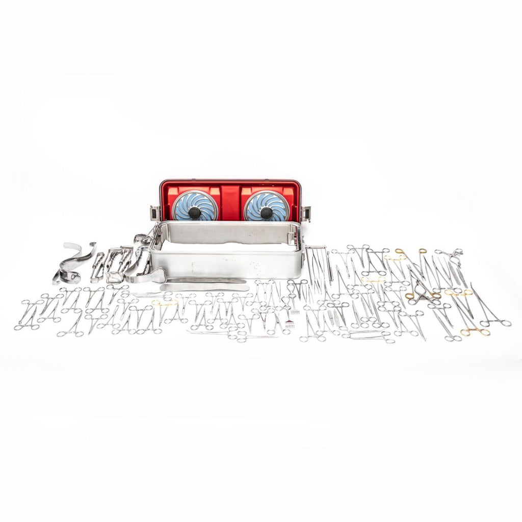 V. Mueller Major Instrument Tray Tissue Forceps SU1816 SU2764 BH145R