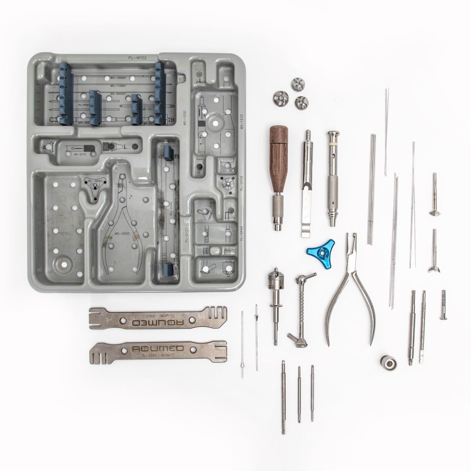 Acumed Wrist Fusion Kit PL-2040, PL-SR29, MS-1030, CO-F2108, PL