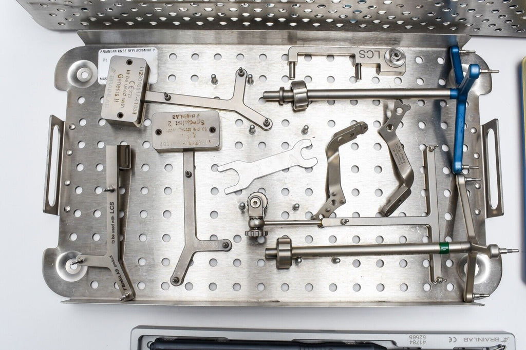 Brainlab Knee Replacement Tray 41841B 53120-01 53120-02 41838 52410A 41735 41730