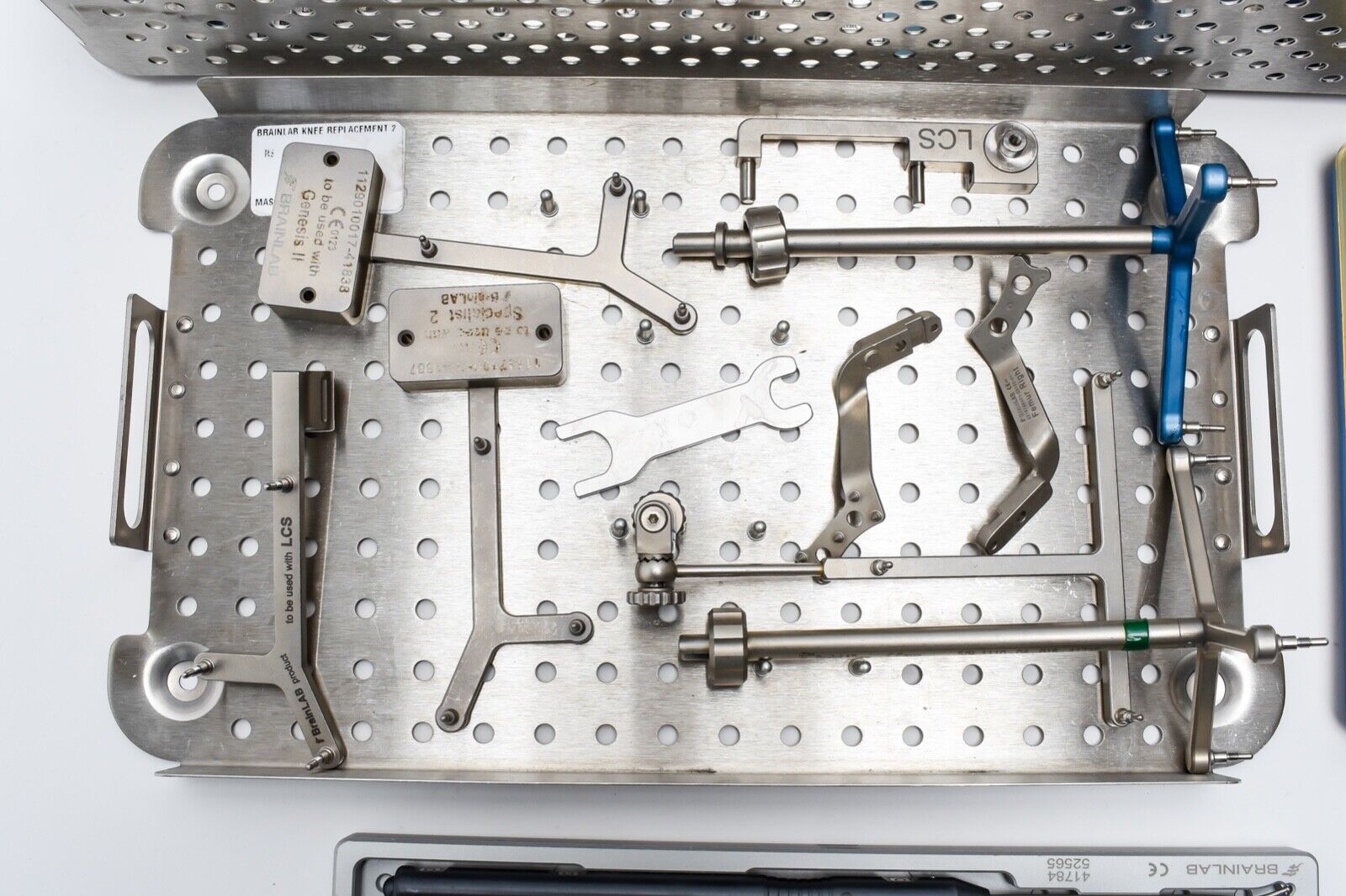 Brainlab Knee Replacement Tray 41841B 53120-01 53120-02 41838 52410A 41735 41730