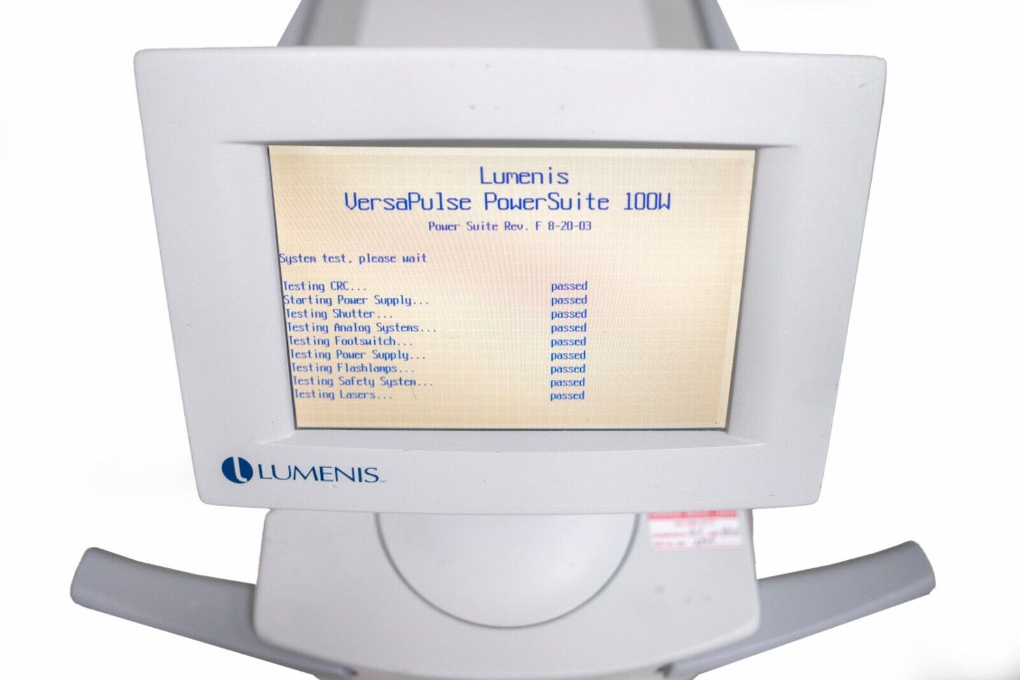 Lumenis Versa Pulse Power Suite Holmium 100W Surgical Laser System - PM'd!