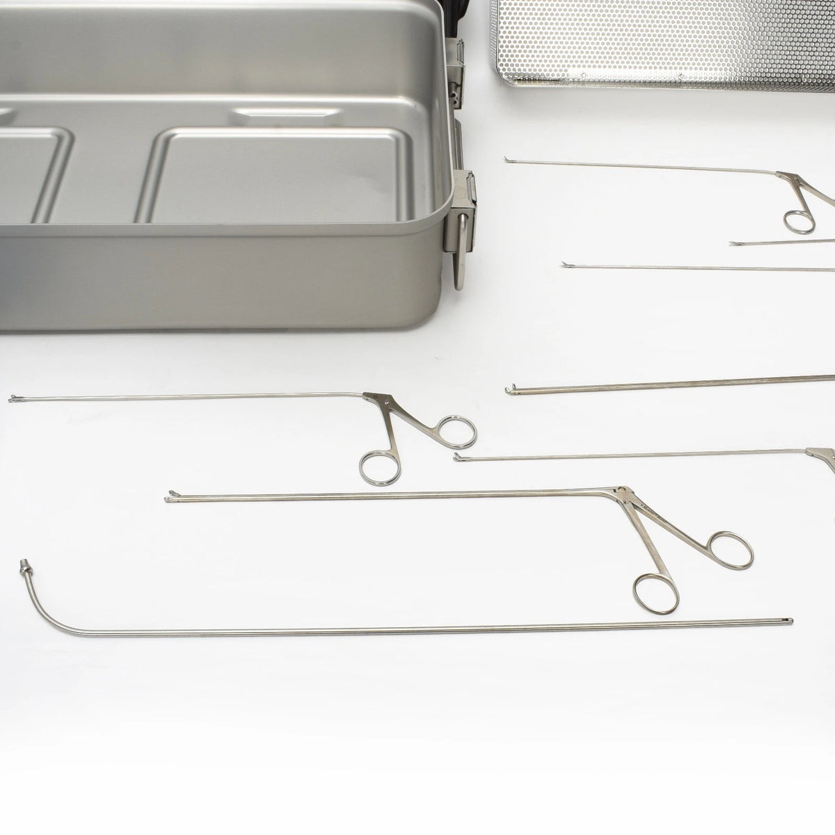 Mueller Instruments V.Mueller Microlaryngeal Laryngoscopy Surgical Instrument Set – KenMed ...