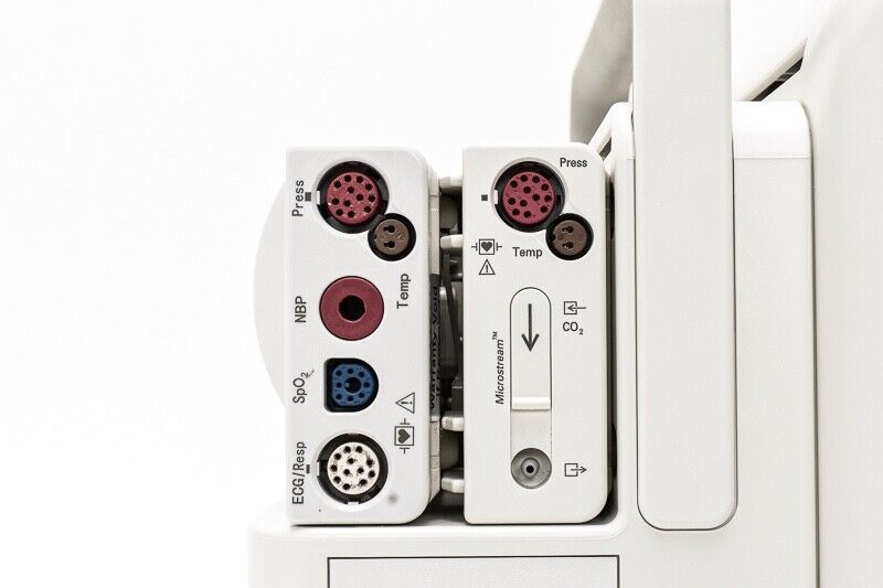 Philips MX450 Portable Patient Monitor - NIBP, ECG, SpO2, IBP, Temp., CO2, Accessories