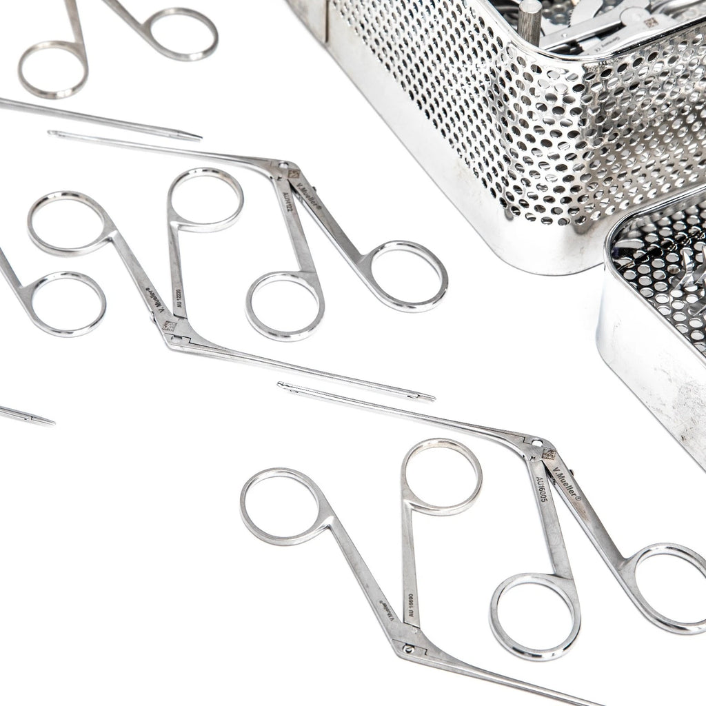 V.Mueller ENT Basic Ear Surgical Instrument Tray