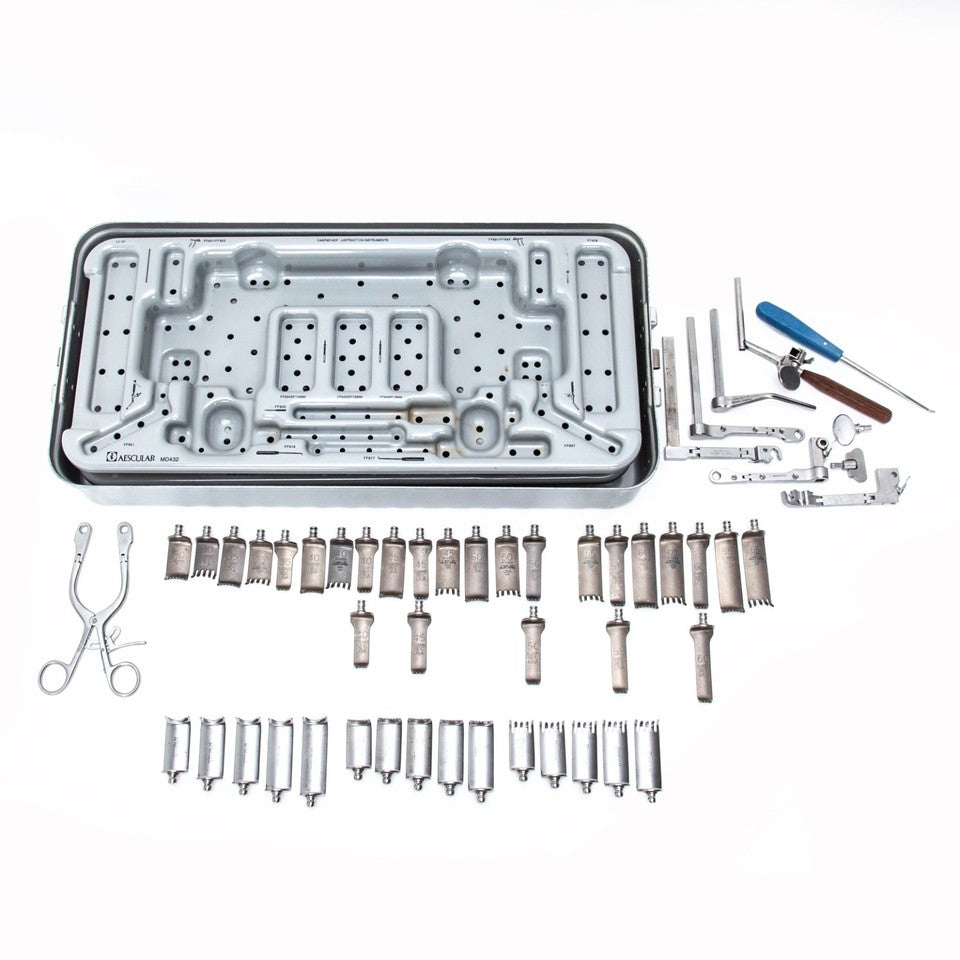 V. Mueller Neurosurgery & Cervical Spine Retractor Set S-0316 S-0350 S-0349