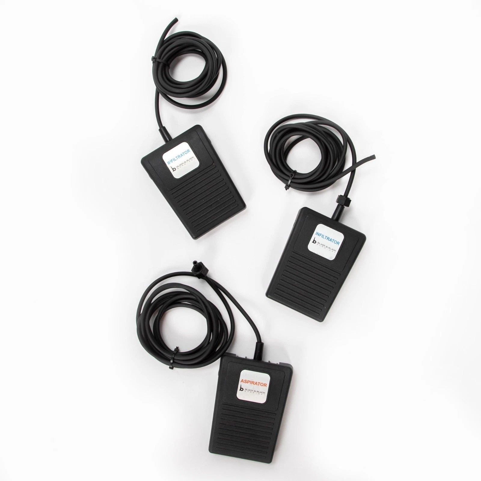 Black & Black Surgical Vitruvian Aspirator System w/ Liposuction Cannula Set