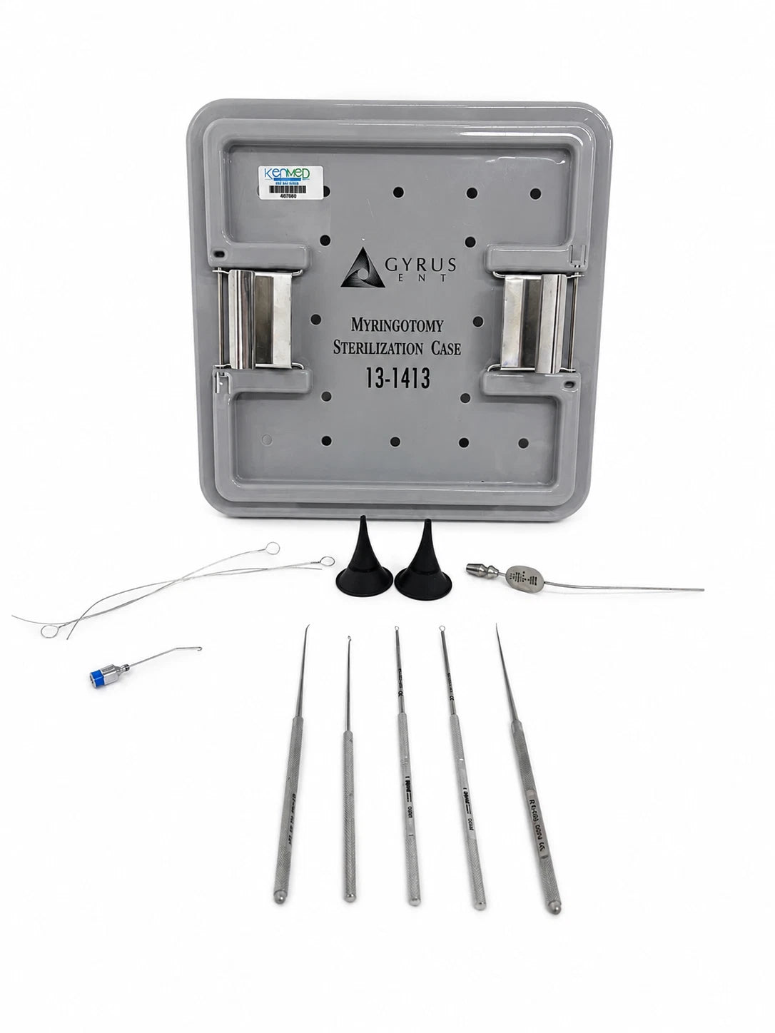 Gyrus 7013-0629 ENT Myringotomy Surgical Instrument Set