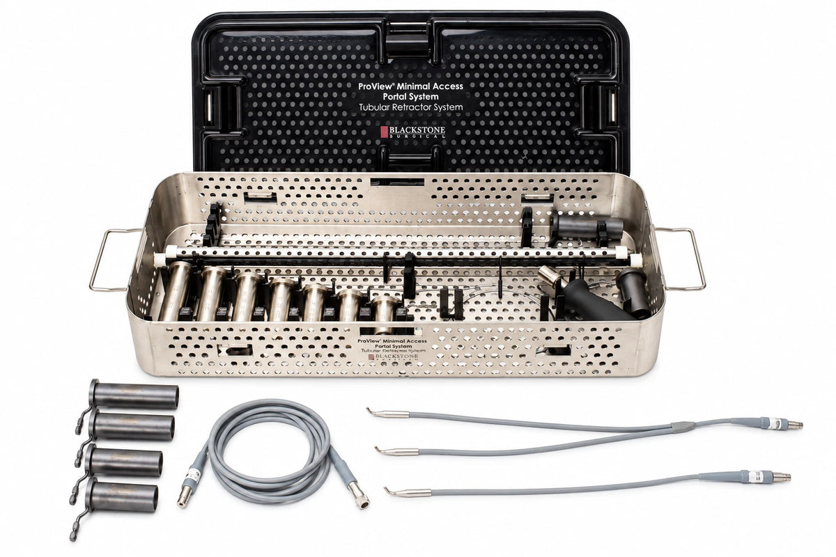 Orthofix ProView MIS Tubular Retractor Dilator Rigid Flexible Arm Instrument Set