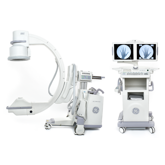 GE OEC 9900 Elite 12" Vascular MTS Super C C-Arm - Imaging Tables Available