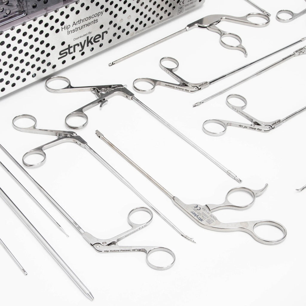 Stryker 0242-200-009 Hip Arthroscopy Instrument Set