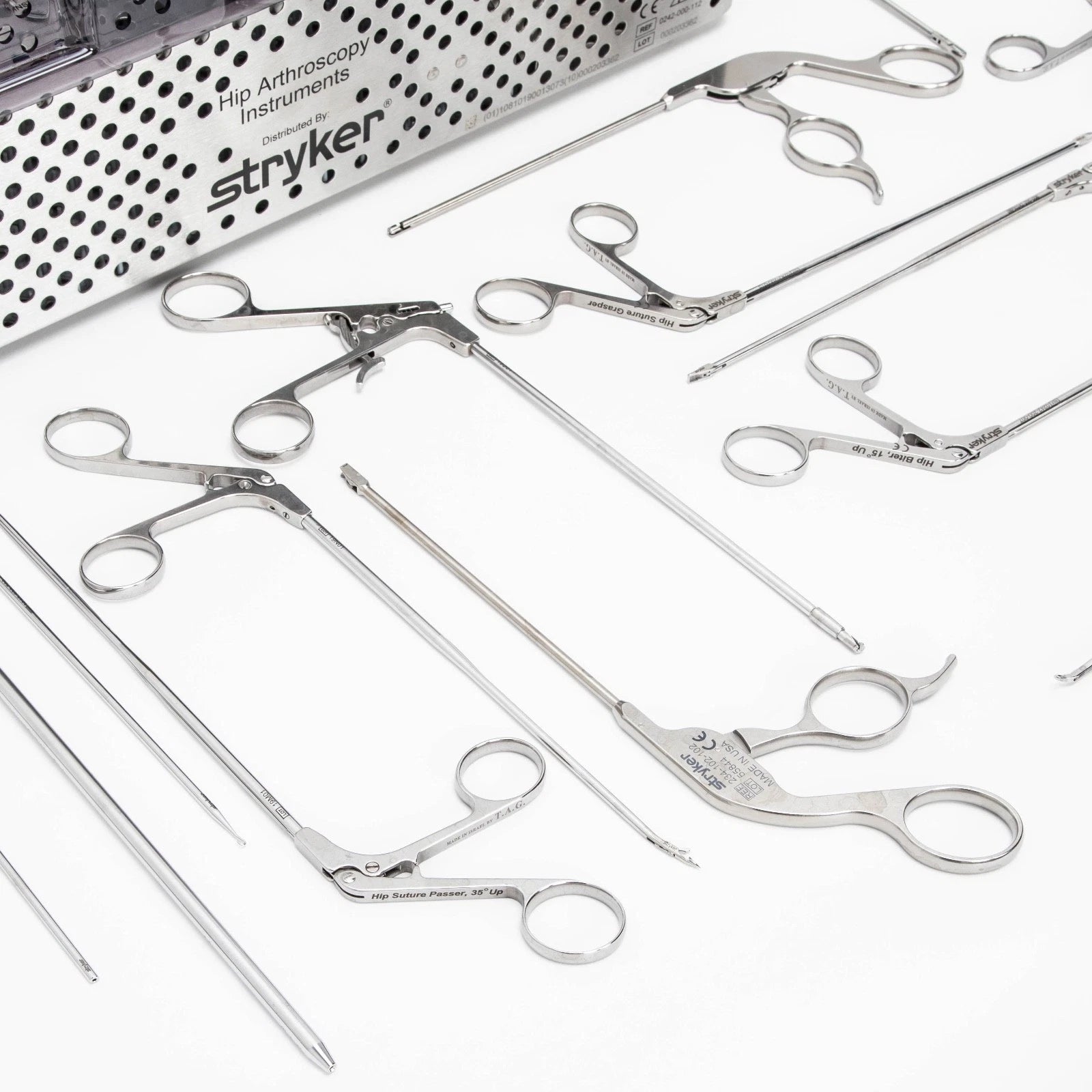 Stryker 0242-200-009 Hip Arthroscopy Instrument Set