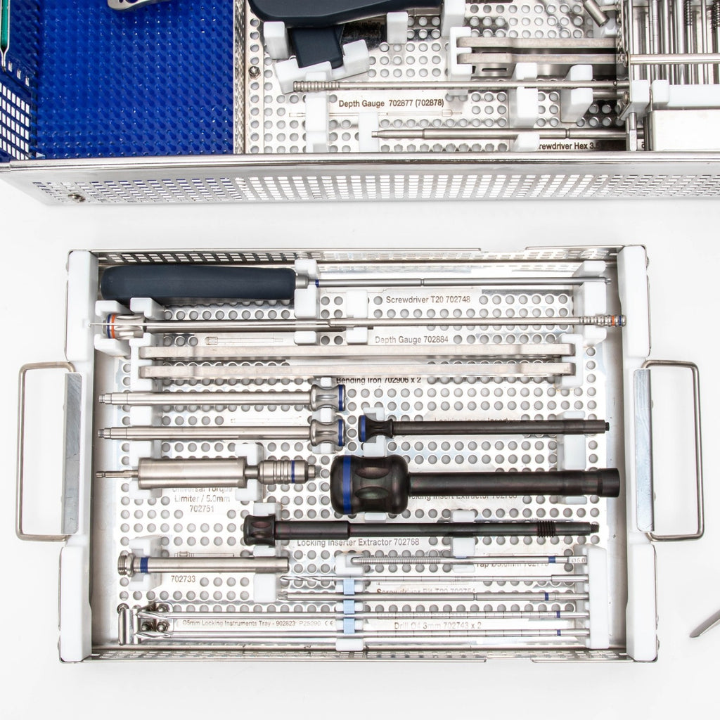 Stryker AxSOS Locking Plate System, Basic Fragment Instrument Tray 902821