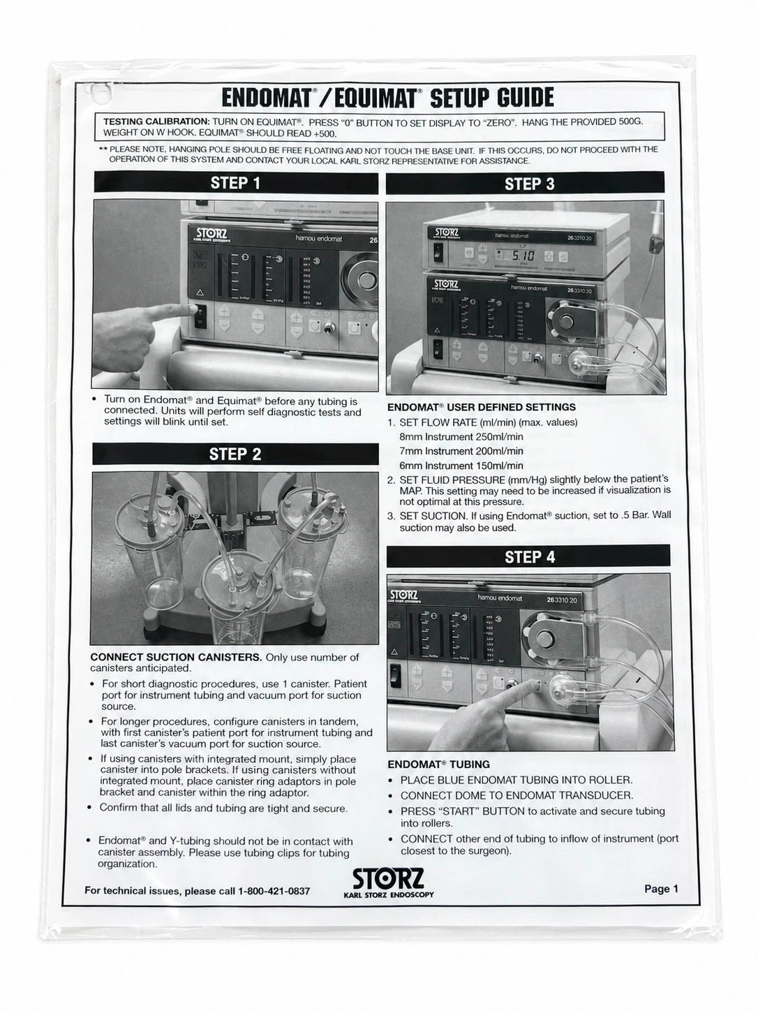 Karl Storz 203020 20 SCB Equimat Fluid Monitoring System