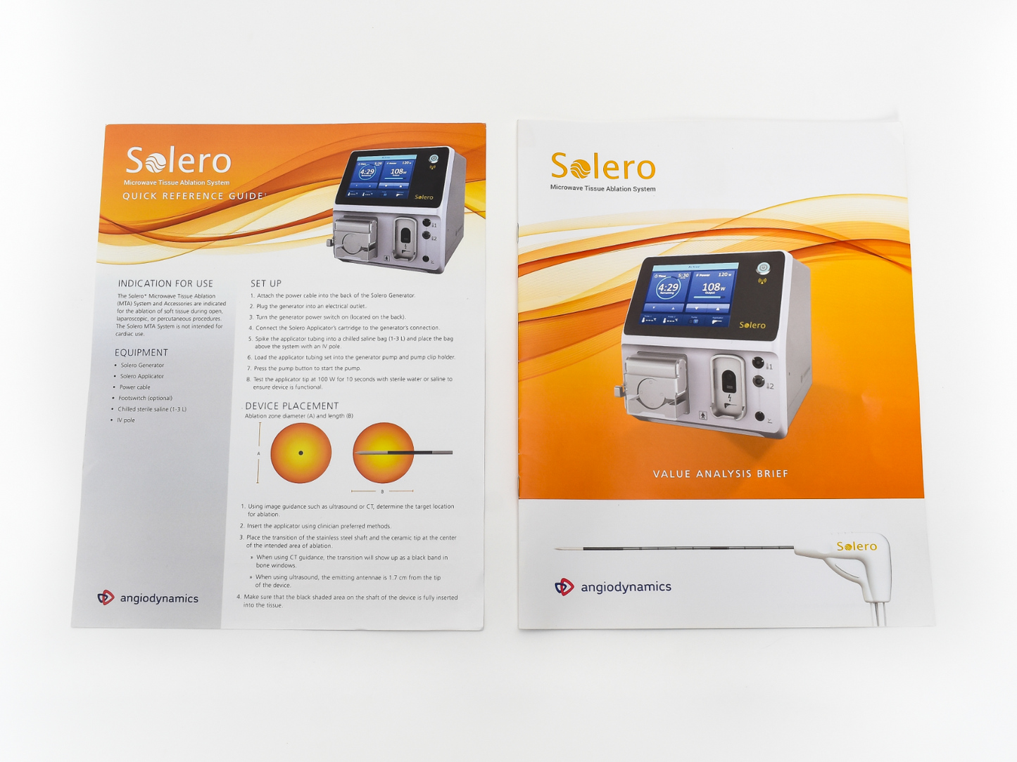 Angiodynamics Solero Microwave Tissue Ablation System H78712740000US0