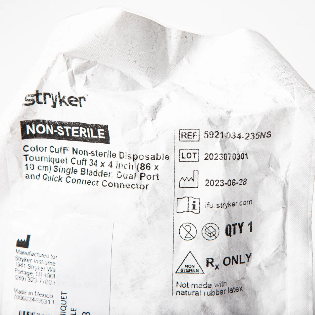 Stryker 5920-11 Smart Pump Duel Channel Auto Tourniquet System; Cuffs