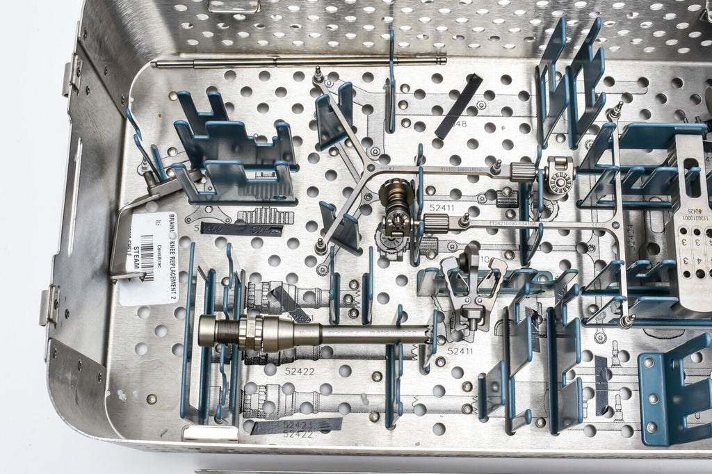 Brainlab Knee Replacement Tray 41841B 53120-01 53120-02 41838 52410A 41735 41730