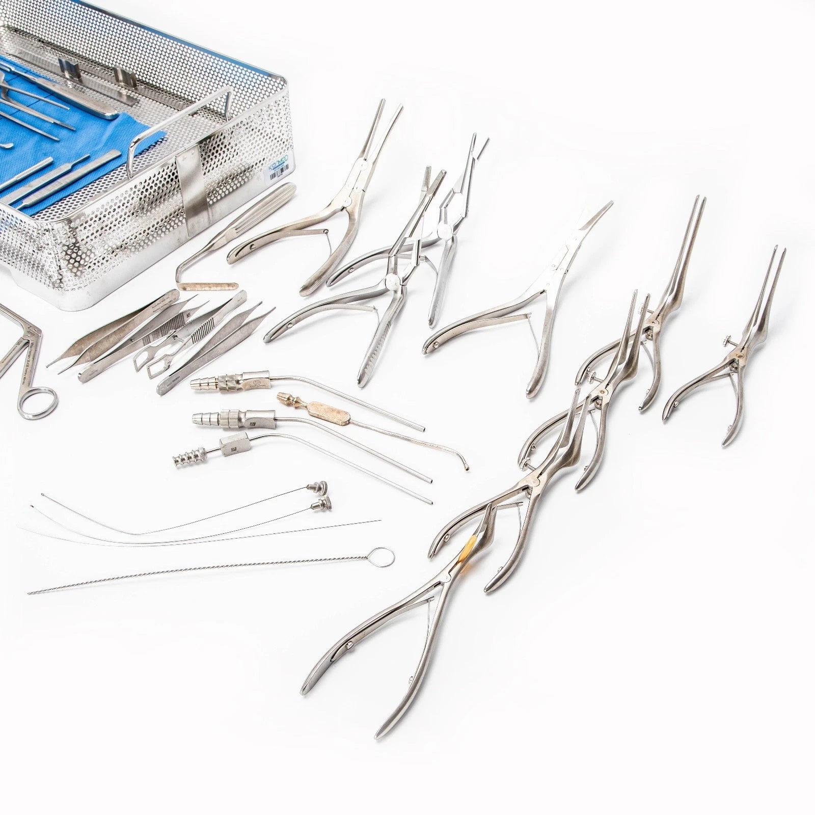 Miltex ENT Nasal Surgical Instrument Tray Set
