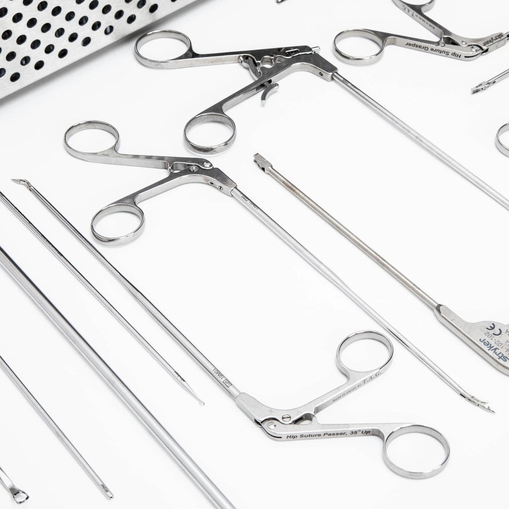 Stryker 0242-200-009 Hip Arthroscopy Instrument Set