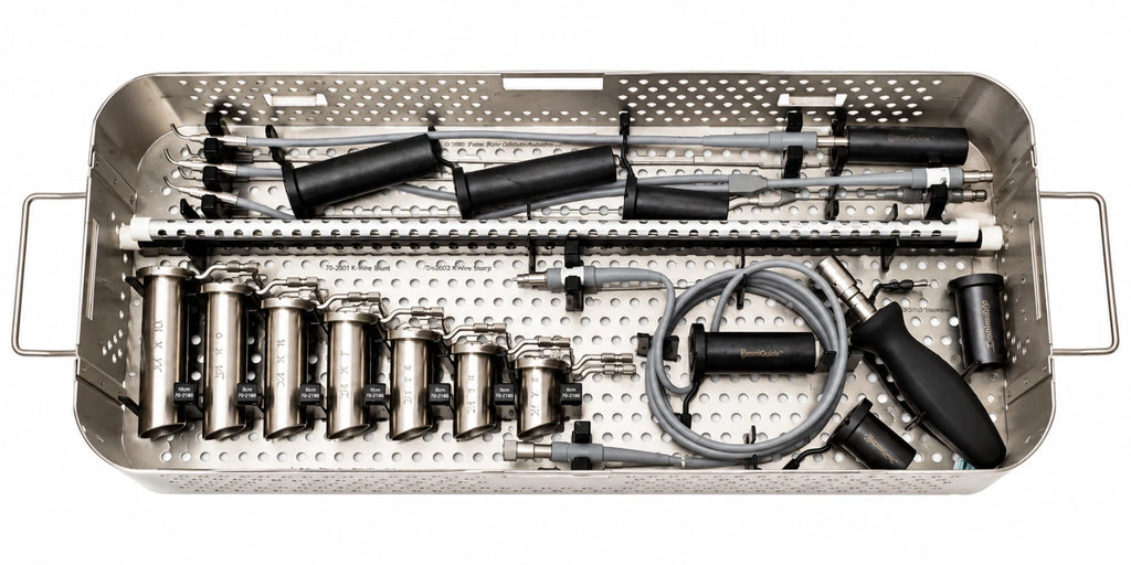 Orthofix ProView MIS Tubular Retractor Dilator Rigid Flexible Arm Instrument Set