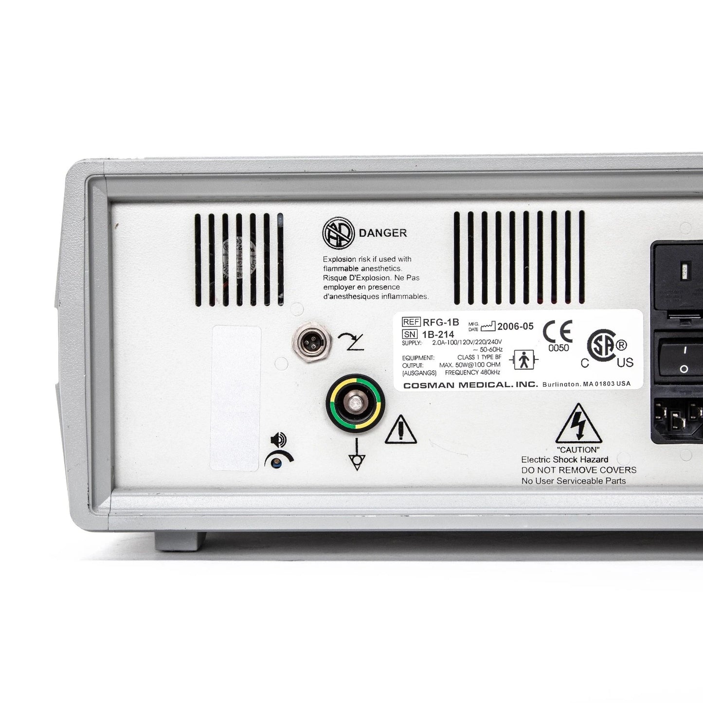 Cosman Radiofrequency Generator for Advanced Pain Management RFG-1B