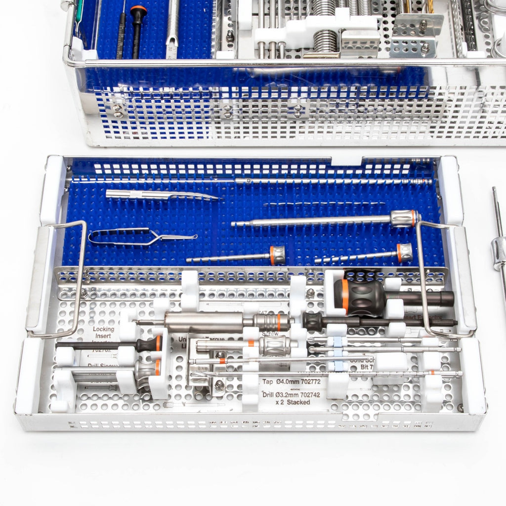 Stryker AxSOS Locking Plate System, Small Fragment Instrument Tray, 902801