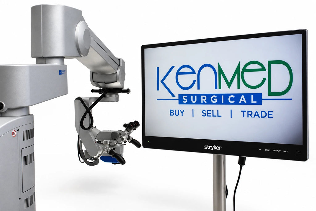 Haag-Streit Surgical HS 3-1000: HS Hi-R 1000 on FS 3-43 Stand Microscope