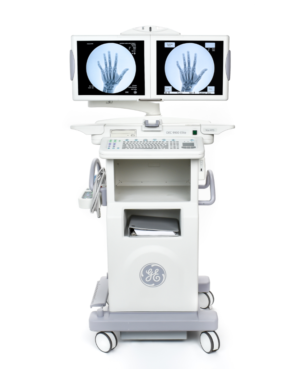 GE OEC 9900 Elite 12" Vascular MTS Super C C-Arm - Imaging Tables Available