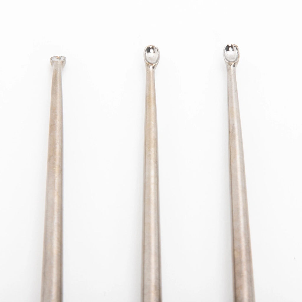 BOSS 9 Piece Color Lumbar Curette Set
