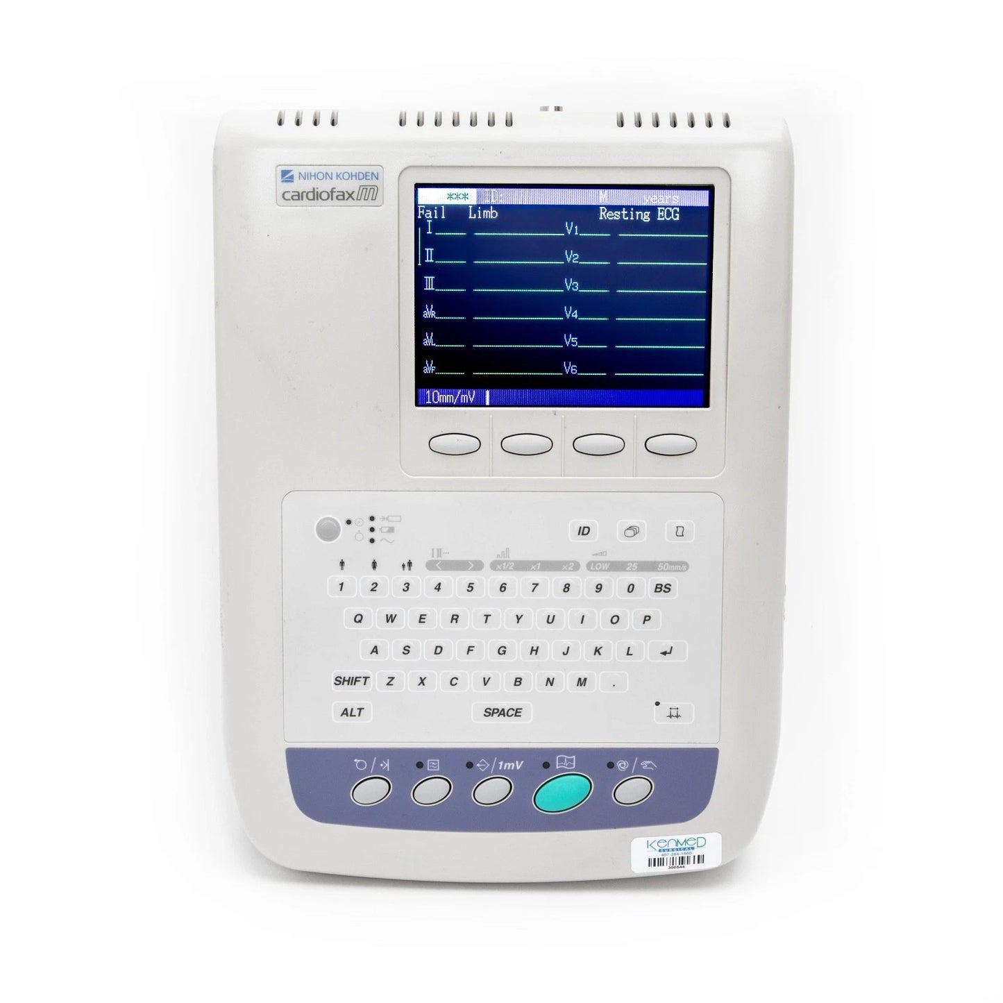 Nihon Kohden ECG-1350A CardioFax M Electrocardiograph
