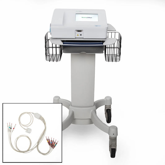 Welch Allyn CP150 ECG/EKG w/Roller Stand+Cable, 901049, 105341, WLA-719653
