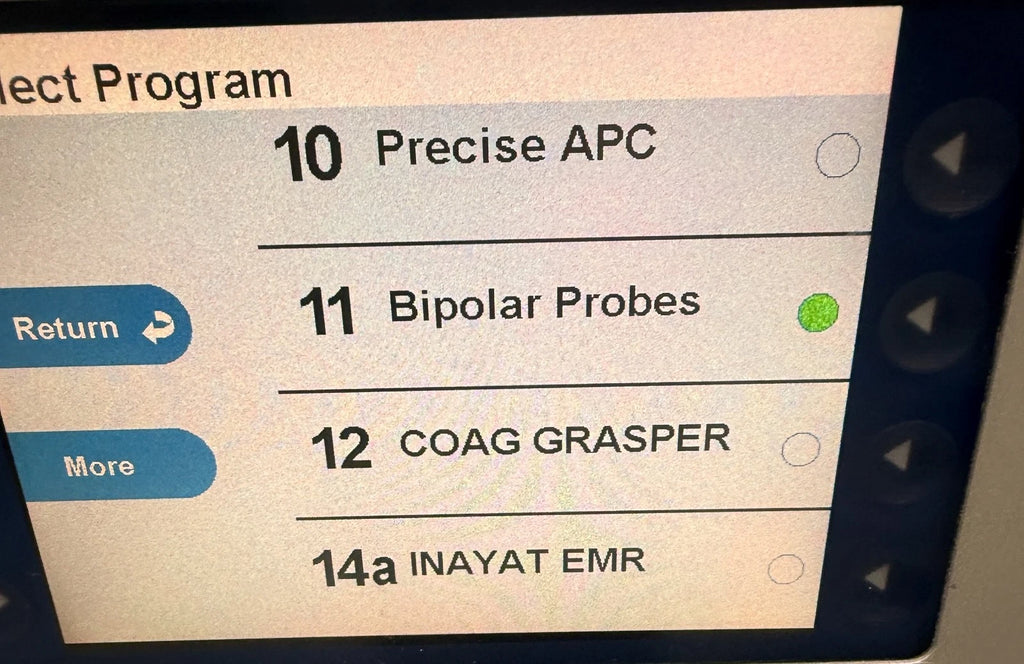 ERBE VIO300D Electrosurgical Platform, APC2 Argon Generator SW: 1.7.10