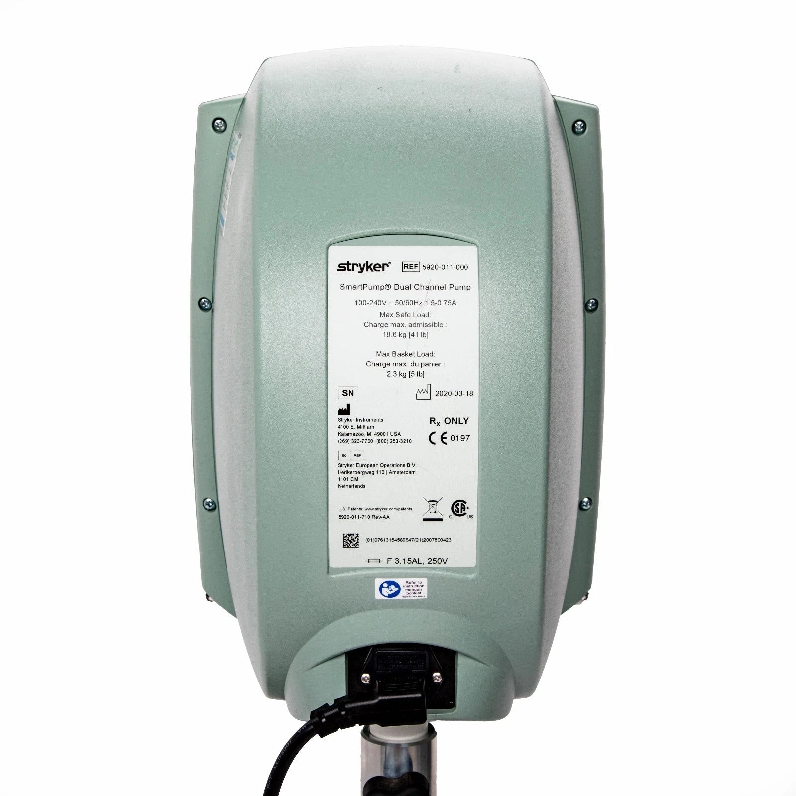 Stryker 5920-011-000 SmartPump Tourniquet System