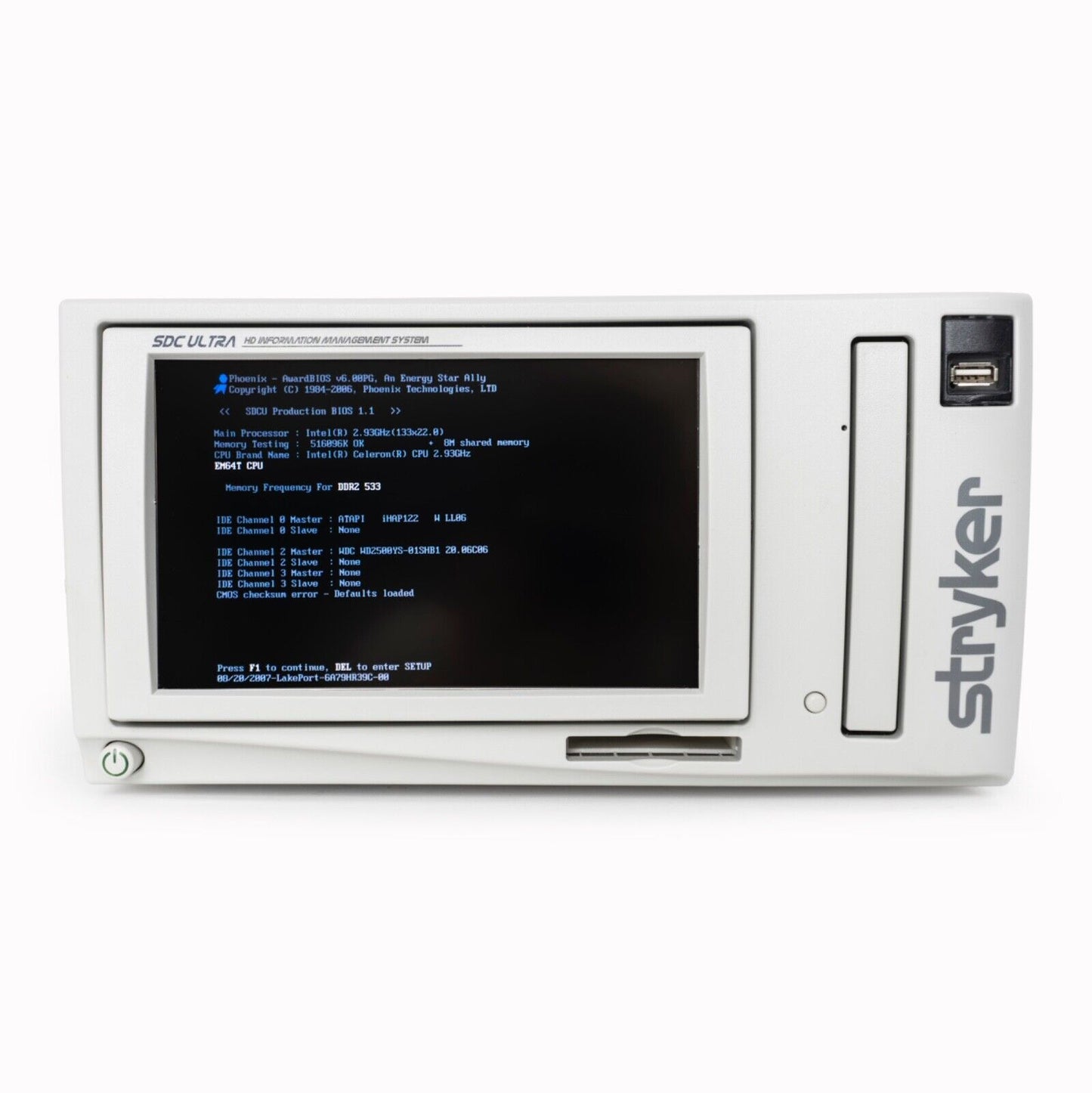 Stryker SDC Ultra HD Information Management System 240-050-988 - Refurbished