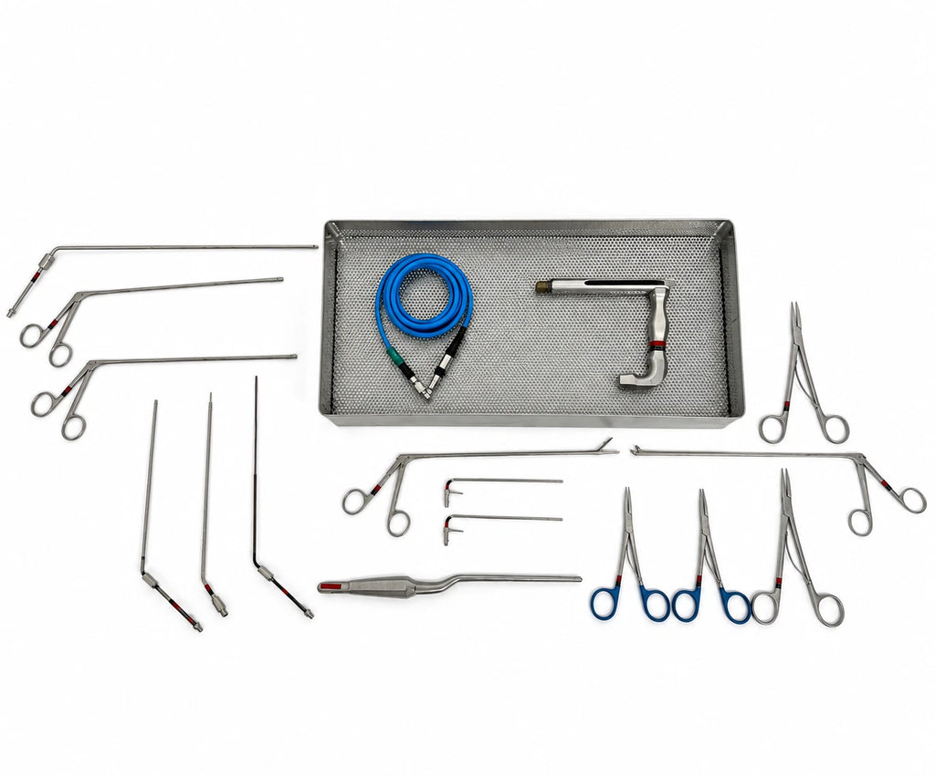 Pilling 50-5102 ENT Laryngoscopy Surgical Instrument Set