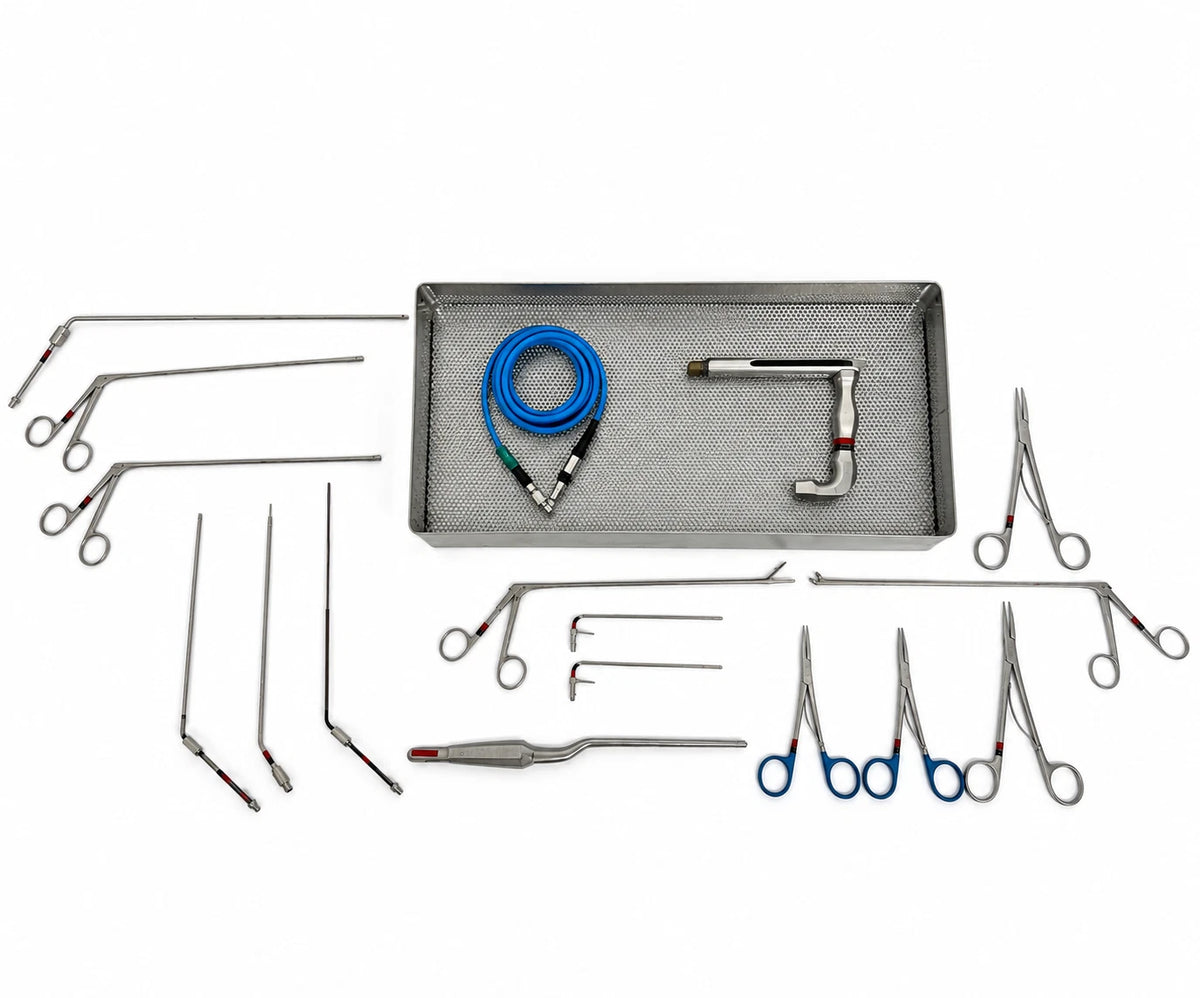Pilling 50-5102 ENT Laryngoscopy Surgical Instrument Set