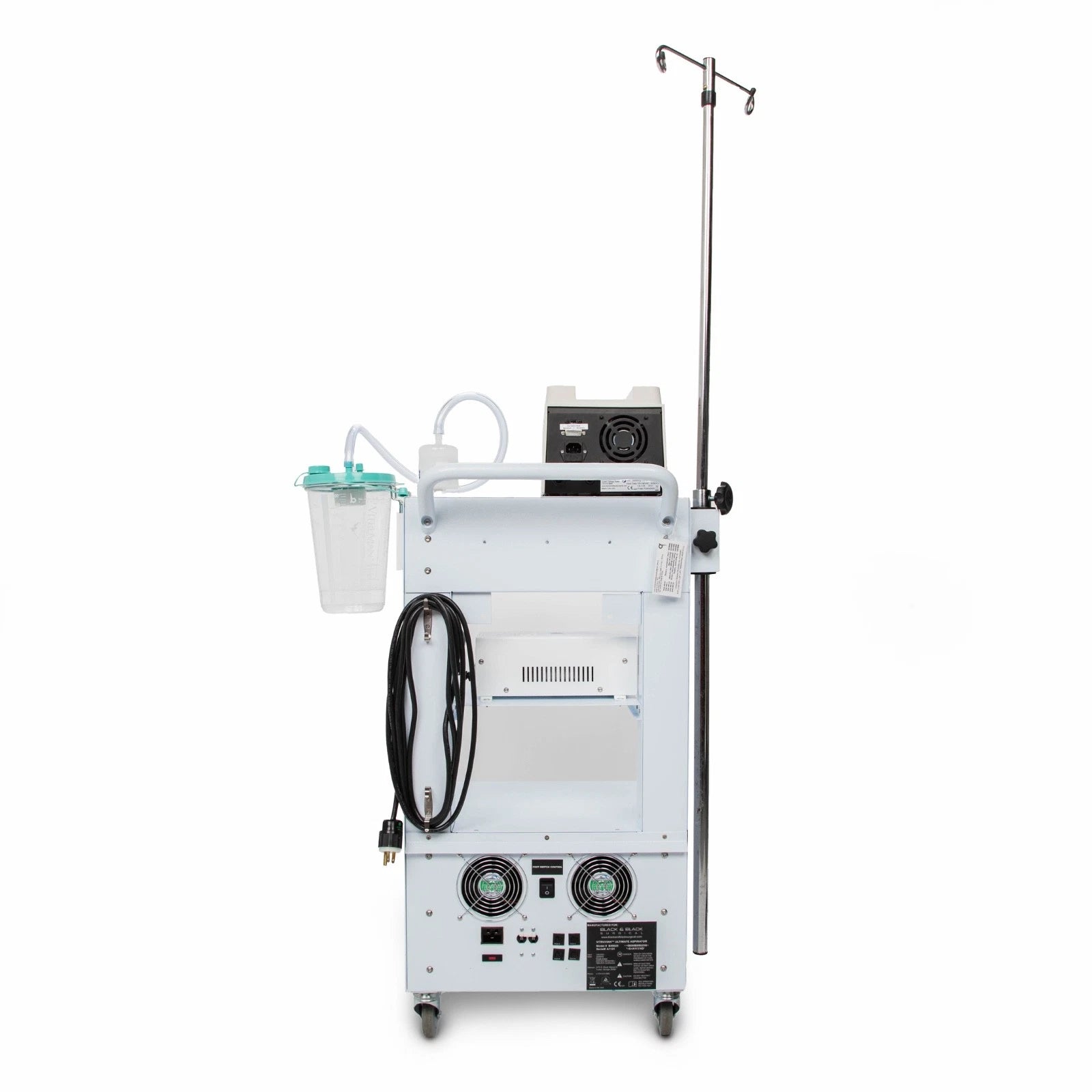 Black & Black Surgical Vitruvian Aspirator System w/ Liposuction Cannula Set